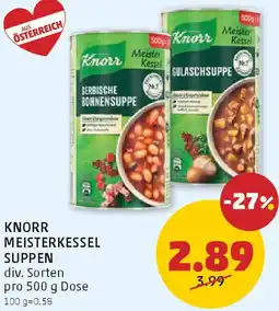 PENNY Meisterkessel suppen Angebot