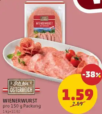 PENNY Wienerwurst Angebot