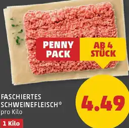 PENNY Faschiertes schweinefleisch Angebot