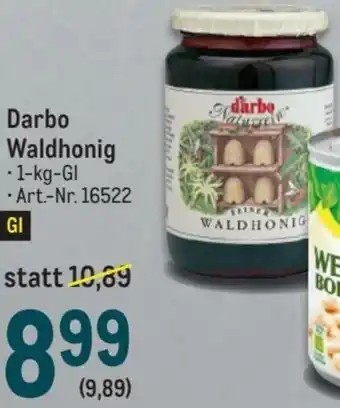Metro Darbo Waldhonig Angebot