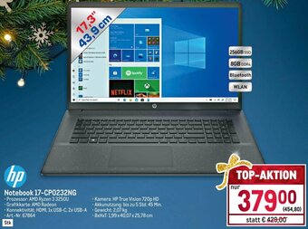 Metro Notebook 17-CP0232NG Angebot