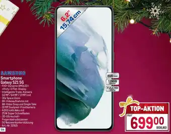 Metro Samsung Smartphone Galaxy S21 5G Angebot