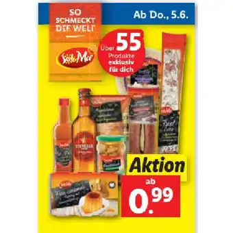 Lidl So Schmeckt Die Welt versch. Produkten Lidl Angebot