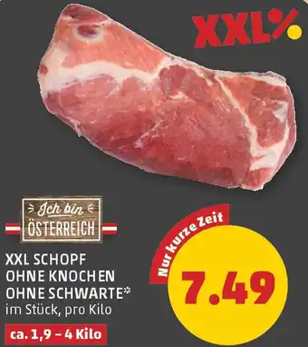 PENNY Schopf ohne knochen ohne schwarte Angebot
