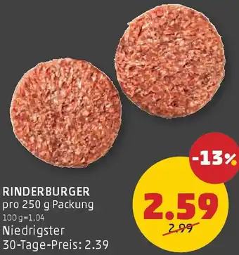 PENNY Rinderburger Angebot