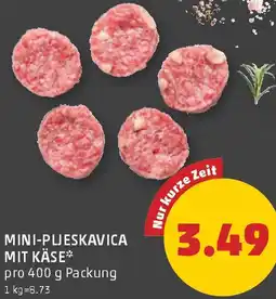 PENNY Mini-pljeskavica mit käse Angebot