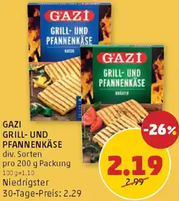 PENNY Grill- und pfannenkäse Angebot