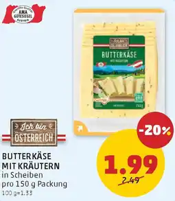 PENNY Butterkäse mit kräutern Angebot