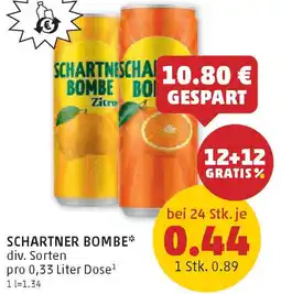 PENNY Schartner bombe Angebot