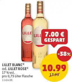 PENNY blanc od. rose Angebot