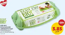 PENNY Eier aus biologischer landwirtschaft Angebot