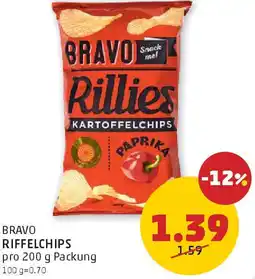 PENNY Riffelchips Angebot