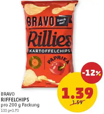 PENNY Riffelchips Angebot