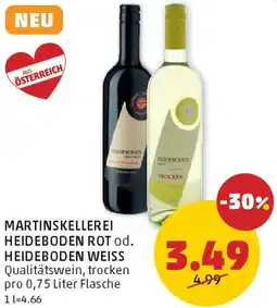 PENNY Martinskellerei heideboden rot od. heideboden weiss Angebot