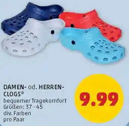 PENNY Damen- od. herren- clogs Angebot