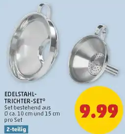 PENNY Edelstahl- trichter-set Angebot