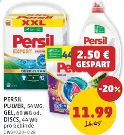 PENNY Pulver, gel, od. discs Angebot