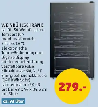 PENNY Weinkühlschrank Angebot