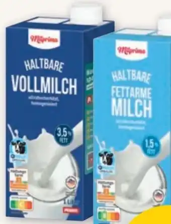 PENNY Milprima Haltbare Vollmilch Angebot