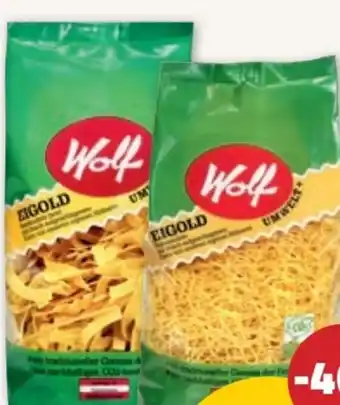 PENNY Wolf Eigold Teigwaren Angebot