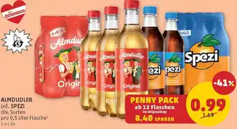 PENNY Almdudler od. spezi Angebot