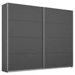 Möbelix Schwebetürenschrank 226cm Belluno, Grau Metallic Angebot