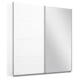 Möbelix Schwebetürenschrank Mit Spiegel 181cm Belluno, Weiß Dekor Angebot