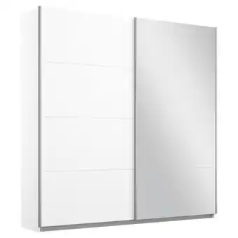 Möbelix Schwebetürenschrank Mit Spiegel 181cm Belluno, Weiß Dekor Angebot