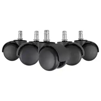 Möbelix Drehstuhlrolle Ø 5 cm 5er-Set Angebot