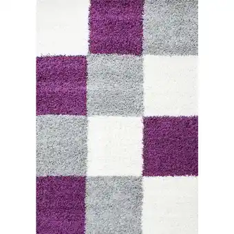 Möbelix Hochflor Teppich Lila Life 80x250 cm Angebot