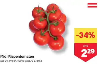 MPreis Midi Rispentomaten Angebot