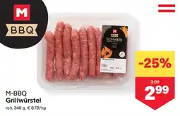 MPreis M-BBQ Grillwürstel Angebot