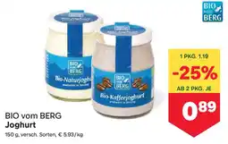 MPreis Bio vom berg joghurt Angebot