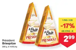 MPreis Président Briespitze Angebot