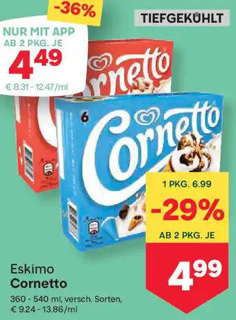 MPreis Eskimo Cornetto Angebot
