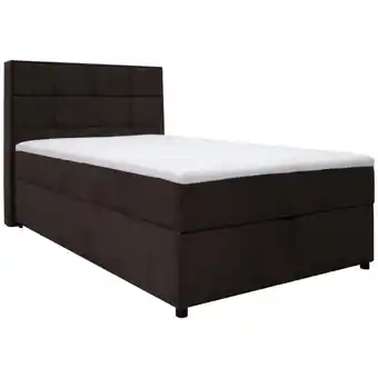 Möbelix Boxbett mit Bettkasten Catania 120x200 cm Braun Angebot