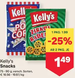 MPreis Kelly's Snacks Angebot