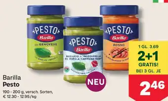MPreis Barilla Pesto Angebot