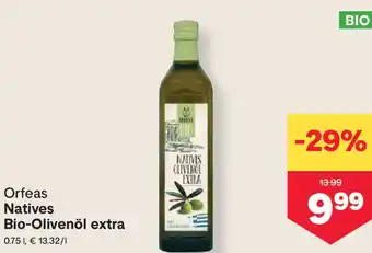 MPreis Orfeas Natives Bio-Olivenöl extra Angebot