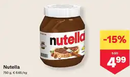 MPreis Nutella Angebot