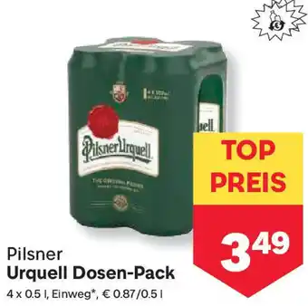 MPreis Urquell Dosen-Pack Angebot