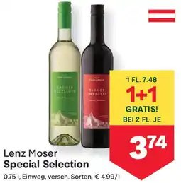 MPreis Lenz Moser Special Selection Angebot