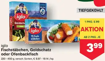 MPreis Fischstäbchen, Goldschatz Angebot