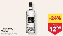 MPreis Three sixty vodka Angebot
