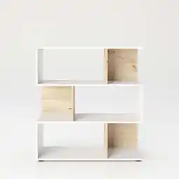 Möbelix Regal Shelfy 103 cm Weiß / Eiche Artisan Angebot