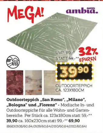 XXXLutz Outdoorteppich „San Remo“ Angebot