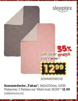 XXXLutz Sommerdecke „Takao“ Angebot