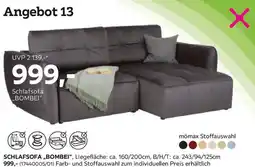 Mömax Schlafsofa „BOMBEI“ 1744000501 mömax Angebot
