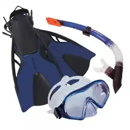 Hervis 3-TEILIGES SCHNORCHELSET PRO DUNKELBLAU/NAVY HERVIS Angebot