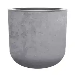 Dehner Kunststoff-Topf Basalt Up, rund, grau ca. Ø40/H37 Dehner Angebot